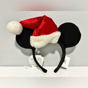Disney Parks Mickey Mouse Christmas Headband Ears